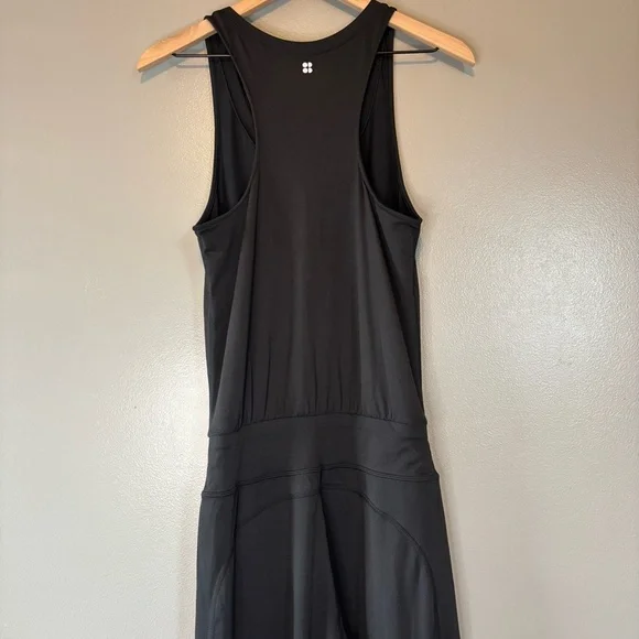 Sweaty Betty XS Gary Jumpsuit Racerback Tank Jogger Black Anthropologie - Picture 6 of 7